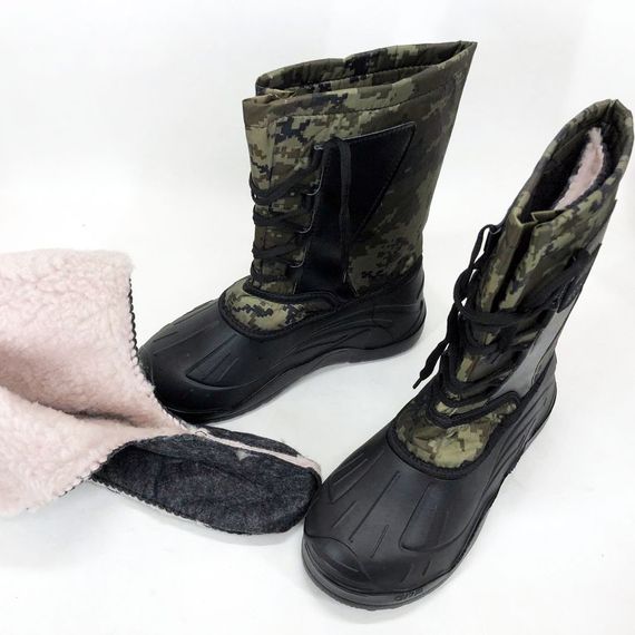 Чоловіче взуття для тактичного використання, Теплі чоботи для риболовлі, Водонепроникні робочі черевики WN-78 | Зображення 3