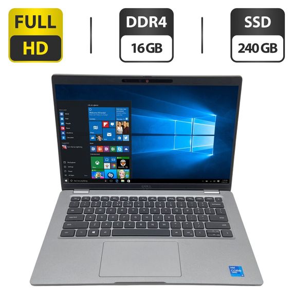 Ультрабук Б-класс Dell Latitude 5420 / 14" (1920x1080) IPS / Intel Core i5-1145G7 (4 (8) ядра по 2.6 - 4.4 GHz) / 32 GB DDR4 / 1000 GB SSD M.2 / Intel Iris Xe Graphics / WebCam / Windows 10 Pro б/у