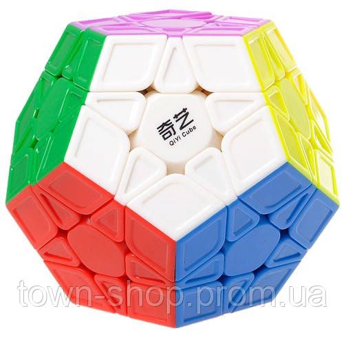 Головоломка Многогранник QiYi QiHeng S Megaminx (sculpture) 156QiYi без наклеек | Зображення 1