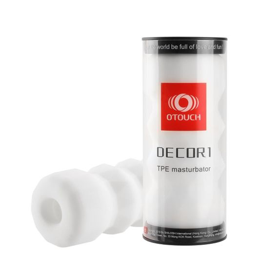 Мастурбатор Otouch DECOR 1-B, эффект всасывания, упругие пирамидки sexstyle
