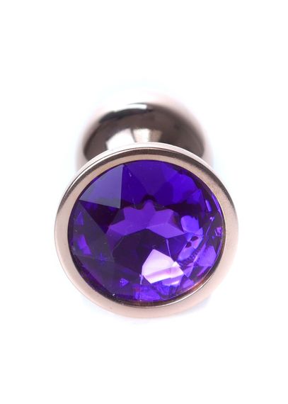 Анальна пробка - Jewellery Red Gold Plug Purple | Зображення 1