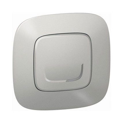 Valena Allure with NETATMO. Умный беспроводной выключатель 1-клавишний.Алюминий (752785) | Зображення 1