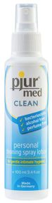 Очищувальний спрей pjur med CLEAN 100 мл для ніжної шкіри та іграшок, антибактеріальний Sex Aura