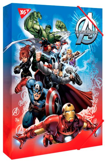 Папка для праці A4 YES Marvel Avengers 491905 32х23х4 см