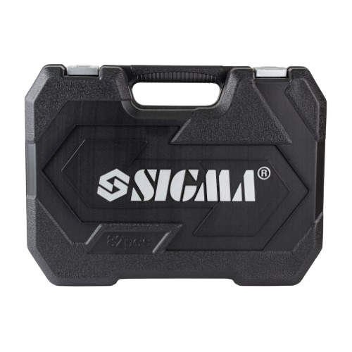 Набір насадок торцевих і біти 1/4"; 1/2" CrV mid 82 шт. SIGMA | Зображення 2