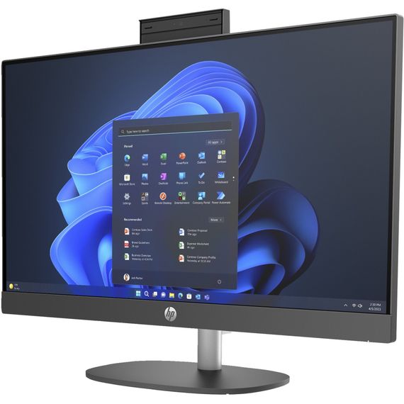 Компьютер HP ProOne 245 G10 AiO / Ryzen3 7320U, 8, 512, Cam, WiFi, K&M (A54ZTET) | Зображення 2