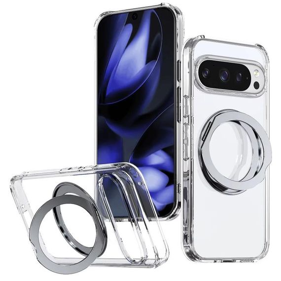 Чохол TPU+PC Aura Fold для Google Pixel 9 Pro XL / 10 Pro XL Transparent