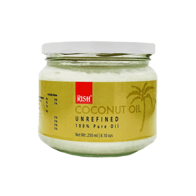 Кокосова олія нерафінована  250мл Rish 4791098099767