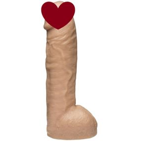 Фаллоимитатор Doc Johnson Realistic Hung - Vanilla, Vac-U-Lock, диаметр 7 см sexstyle