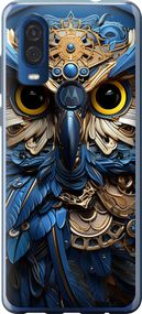 Чехол на Motorola One Vision Сова v2 "5649u-1782-17620"