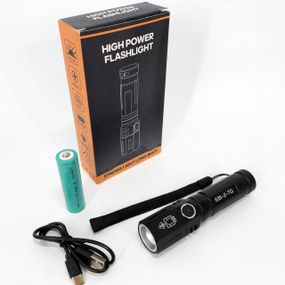 Ліхтар суперяскравий PLD-535-2, Алюмінієвий ліхтар 18650 Ударостійкий водонепроникний NJ-15