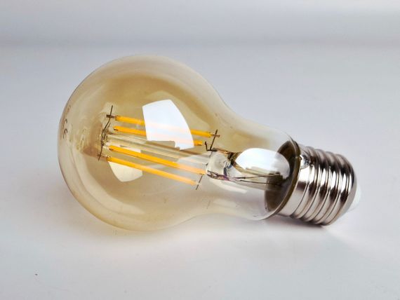 Лампа світлодіодна LED 8W E27 WW A-60 COG | Зображення 1