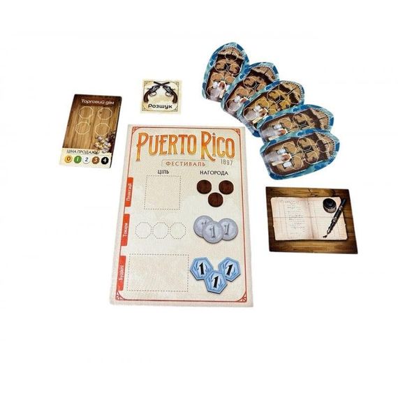 Настольная игра Пуэрто-Рико 1897 (Puerto Rico 1897) (на украинском) | Зображення 3