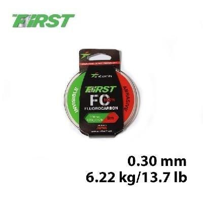 Флюорокарбон Intech Інтеч First FC 8м 0.30 mm 6.22 kg / 13.7 lb
