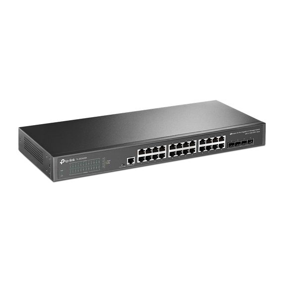 Коммутатор TP-LINK TL-SG3428X 24xGE 4x10GE/SFP+ L2 JetStream 19&quot; 1U (TL-SG3428X) | Зображення 1
