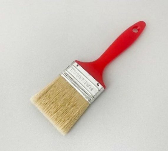 Пензель малярний пензлик плоский PROFI нейлон 63 мм VIROK-19V460