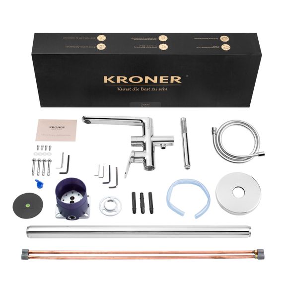 Змішувач для ванни Kroner Element 211339-0101 | Зображення 8