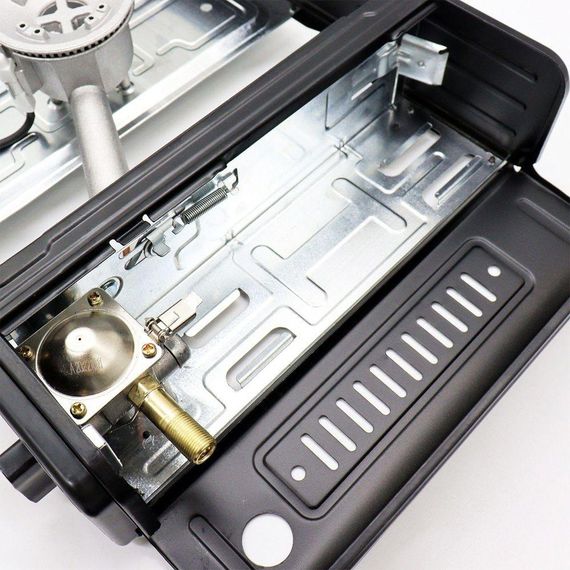 Туристична газова плита на 1 конфорку з п'єзопідпалом, BDZ-155-A / Одноконфоркова плита під газовий балон | Зображення 4