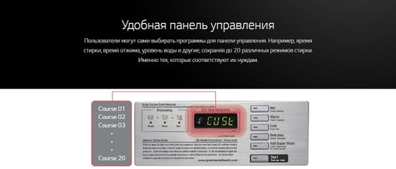 Стиральная и сушильная машина Стэк LG FH069FD2FS+ RV1329CD7P | Зображення 3