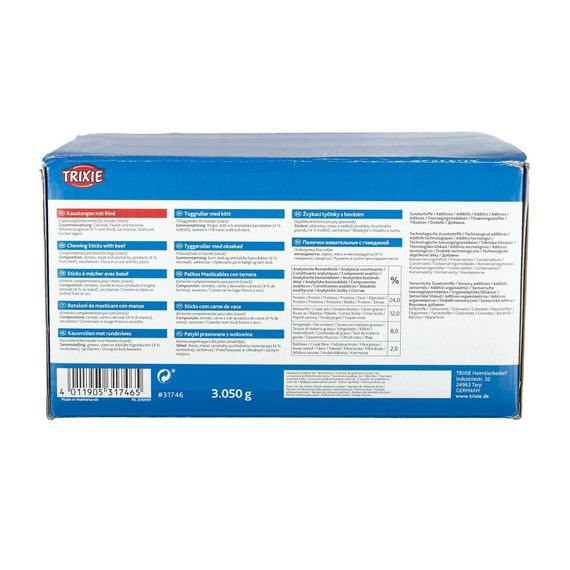 Ласощі Trixie для собак Палички жувальна з яловичиною 17 см 65г 50 шт | Зображення 5