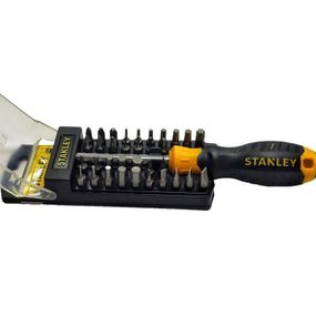 Stanley Викрутка Multibit, бітотримач 1/4', 34 біт, SL, PH, Torx, HEX (STHT0-70885)