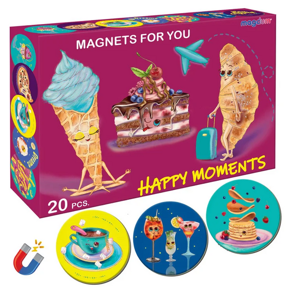 Набір магнітів  Magdum ML 4031-53 EN "Happy moments"
