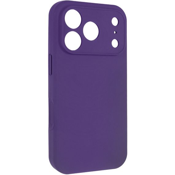 Чохол Silk Full Camera Protective (AA) NO LOGO для Apple iPhone 17 Pro / 18 Pro (6.3") Фіолетовий / Amethyst