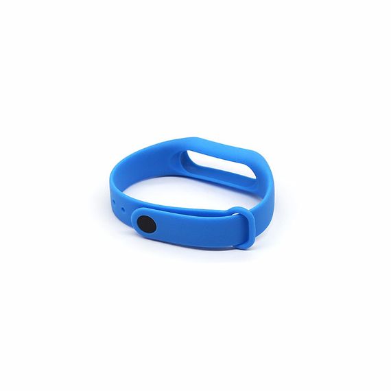 Силіконовий ремінець Primo для фітнес-браслета Xiaomi Mi Band 2 - Sky Blue | Зображення 2