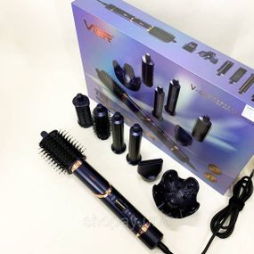 Фен-стайлер с функцией долговременной укладки VGR 7 в 1 V-477, Воздушный стайлер для волос AM-14