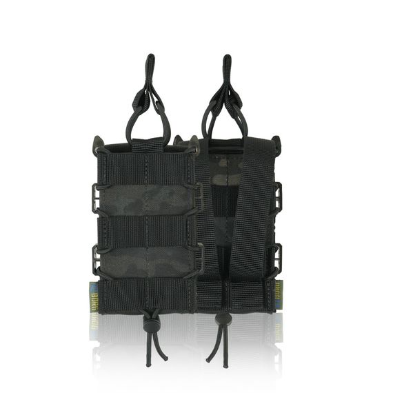 Жесткий усиленный тактический подсумок Kiborg GU Single Mag Pouch Dark Multicam