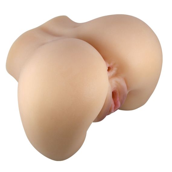 Мастурбатор вагина анус CRAZY BULL Mila, Vibration Double holes TPR ABS Sex Aura | Зображення 7