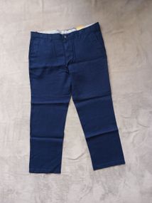 Чоловічі лляні прямі штани р. 52