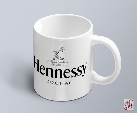 Чашка  з принтом логотипу Hennesy