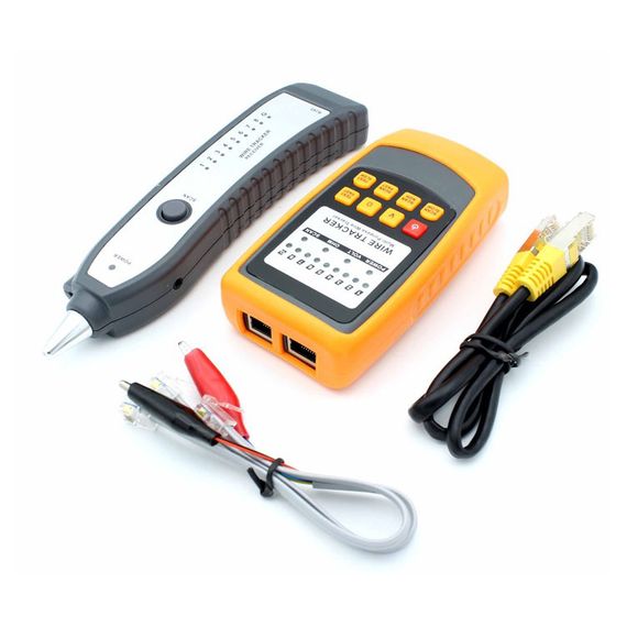 Кабельний LAN тестер трасошукач Веnеtесh GМ 6О з роз'ємами RJ-11 і RJ-45 шукач дротів індикатор проводки MV-98 | Зображення 3