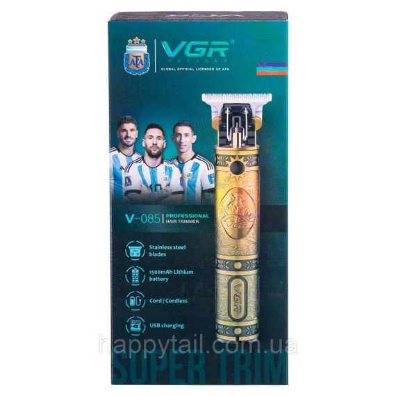 Тример для стрижки волосся та бороди з насадками VGR HP-V-085 | Зображення 7