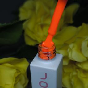 Гель-лак JOIA vegan 154 оранжевый, 6мл