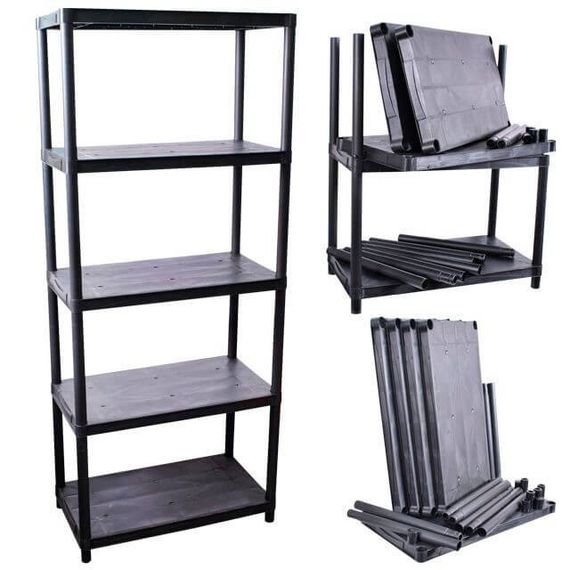 Стелаж 5 полиць, 28" 710*380*1713 мм INTERTOOL BX-7028