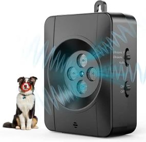 Антилай ультразвуковий із 3 регульованими рівнями, Пристрій проти гавкання собак Anti Barking Device Enhance