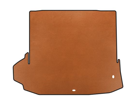 Коврик в багажник EVA V3 (без сабвуфера, 7-местный, Оранжевый) для Toyota Highlander 2019- гг