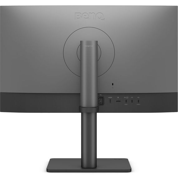 TFT 27" BenQ PD2706QN, QHD, IPS, HDMI, DP, USB-C, HAS, Pivot, колонки, темно сірий | Зображення 4