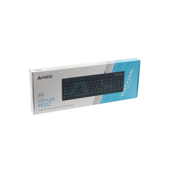 Клавіатура A4Tech FKS12 USB UA Black (4711421003155) | Зображення 6