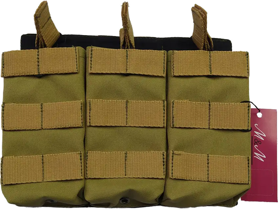 Підсумок відкритий для магазинів М&М серія А ІІІ 3шт Вид 1 Coyote Койот (213407) | Зображення 1