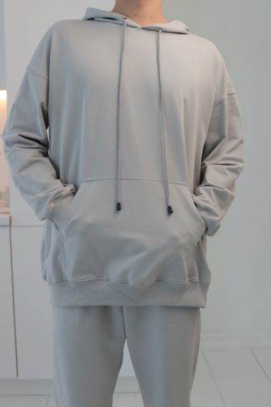 Костюм чоловічий (штани+худі) Носи своє L/187 Сірий (p-13794-153895) | Зображення 7