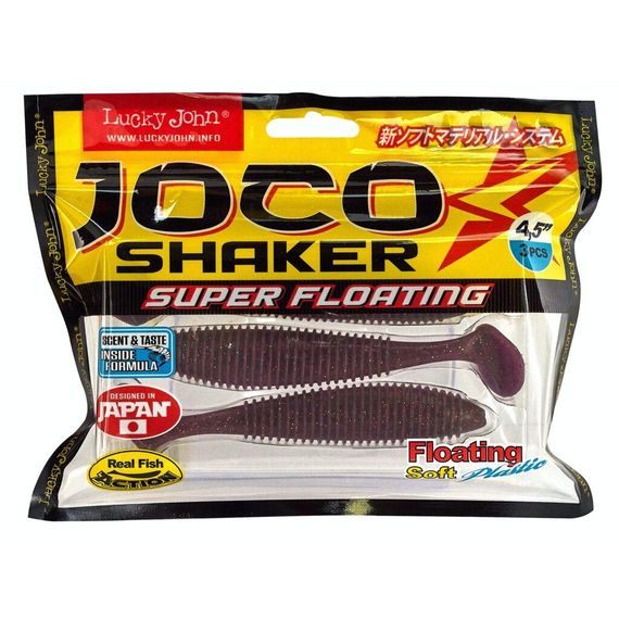 Виброхвост 4,5" LJ Лаки Джон Joco Shaker Super Floating 303-F13 | Зображення 4