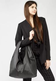 Сумка жіноча Sambag HOBO L чорний 34 х 37 х 16 см (53300001)