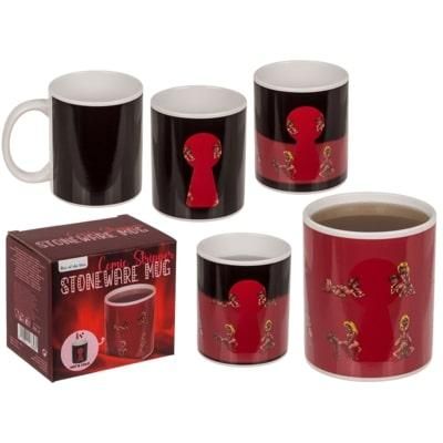 Чашка с термоэффектом Stoneware Mug Comic Stripper, 300 мл Sex Aura