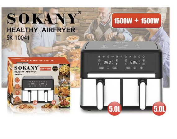 Аерофритюрниця без олії Sokany SK-10041 (45131-SK-10041_3150) | Зображення 1