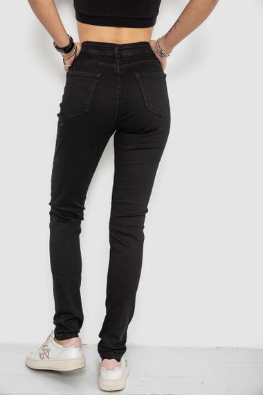 Джинсы женские, цвет черный, 182R4671 | Зображення 3