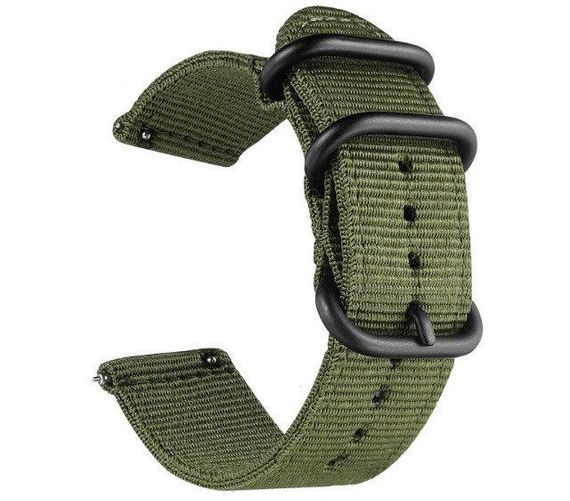Нейлоновий ремінець Primo Traveller для годинника Xiaomi Huami Amazfit SportWatch 2 / Amazfit Stratos - Army Green