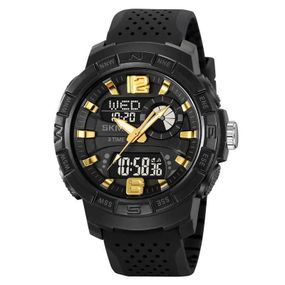 Чоловічі годинники стильні годинники на руку SKMEI 2163GD Спортивні чоловічі для хлопця NR-28
